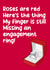 Cheeky Valentine's Day card - for him - Propose created by Filthy Sentiments