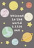 Cute New Baby Card - Welcome to the world little one created by Pri M