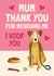 Rescue Dog Mother's Day Card - Thank You Card created by AbiGoLucky
