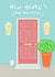 Cute Funny Doodle New House (New Mortgage) Card created by Sarah Symonds | Townhouse Creative