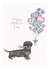 Cute Sausage Dog Mother's Day Card - Happy Mother's Day created by Lottie Murphy