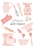 Classic Happy Birthday Card - For Her - Baking created by Hannah Clark Illustrations