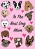 Cute Mother’s Day Card - Best Dog Mum created by TheYoungBandit .
