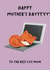 Cute Mother’s Day Card - Cat on Keyboard - From the cat created by Sophie Kent Illustration