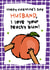 Cute Valentine's Day Card - for Husband - Peachy Bum created by The Playful Indian