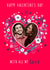Classic Valentine's Photo Card - With all my love created by Dalia Clark Design