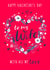 For Wife - Valentine's Day - Pretty - Floral created by Dalia Clark Design