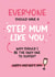 Cheeky Mother's Day Card - Step Mum - Suffer created by Twisted Haggis