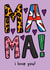 Spice Girls Mothers Day Card | Card for Mum | Card for Mama created by TeePee Creations
