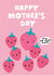 Cute Mother's Day Card - From the Kids - Strawberry Bunch created by Jessica Eyre