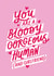 Cute Valentine's Card - You Are A Bloody Gorgeous Human (And Girlfriend) created by Jane Katherine Houghton