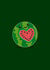 Cute Anniversary Card For Significant Other – Watermelon Heart – One in a Melon created by Created by Chris