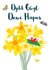 Bright St David's Day Card - Dydd Gwyl Dewi Hapus - bunch of Daffodils created by Claire Giles