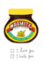 Funny Valentines/Anniversary Card - Marmite - I Love You / I Hate You created by You've Got Pen On Your Face