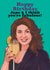 Jane McDonald inspired funny Birthday card - Jane & I think you're fabulous created by Happy Rose