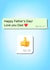 Funny Father's Day card - thumbs up created by Poppy & Mabel