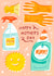 Cute Illustrated Mother’s Day Card - Cleaning - Happy Mother’s Day created by Yan Yu Lee
