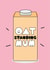 Oat Milk Pun Outstanding Mum Mother's Day Card - Funny Cute Punny Card For Mum created by I AM A