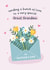 Heartfelt Mother's Day Card - Great Grandma - A Bunch of Love created by Fliss Muir