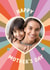 Cute Mother's Day Photo Card - Rainbow Heart created by The Pattern Press