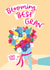 Blooming Best Gran | Pretty Floral Mother's Day Card | Granny | Grandmother created by Jane Katherine Houghton