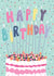 Colourful Birthday Card - For Her - Cake and Candles created by Louise Tiler
