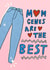 Cute Mother’s Day card - Best Genes/Jeans created by Elba Able