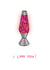 Cute Lava Lamp card for significant other, Valentine's, anniversary etc! created by Deirdre Spain