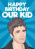 Funny Birthday Card - Noel Gallagher created by Blind Faith