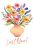 End of treatment floral card - Last One! created by A Little Note Gifts