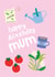 Bright & Cheerful illustrated Birthday card for Mum created by Skew Whiff Design & Illustration