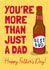 Funny Father’s Day Card - Best Bud Beer Pun created by Running with Scissors