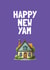 Cumbria Happy New Yam Card created by Cumbria Guru