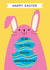 Egg-stra Special Granddaughter - Cute bunny with Easter Egg - Happy Easter! created by Paper Heart Designs