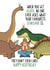 Funny Birthday Card - For Him - Favourite Dinosaur created by @Cupsie's Creations