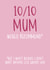 Cute Mother's Day Card - 10/10 Mum...Would Recommend created by Brogan Thomas