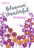 Floral Bloomin' Wonderful Birthday Card Lino Print Art Classic created by Emma Lottey