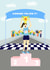 Congratulations Running Card - Marathon - 10K - Running Card for Her created by Stilus 