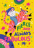 Cool Birthday Card - for your Fabulous Friend - She Is Fabulous created by NICHOLA COWDERY ILLUSTRATIONS 
