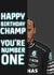 Birthday Card - Funny & Sporty - For F1 Enthusiasts - Lewis Hamilton Tribute created by Lee Duffield
