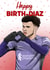 Birthday Card - Funny & Sporty - For Football Fans - Luis Diaz Celebration created by Lee Duffield