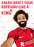 Football Birthday Card -Sporty - For Mo Salah Fans - Score Big on Your Birthday! created by Lee Duffield