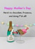 Funny Mother's Day Card - Prosecco & Fuck all created by Bold & Bright Cards