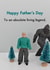 Funny Father's Day Card - BigFoot - Living legend created by Bold & Bright Cards