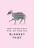 'Blanket Thief' - Sighthound Mother's Day Card created by Studio Mads