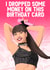 Fun Birthday Card - Lisa Blackpink - Dropped Some Money created by Pink + Pip