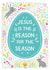 Jesus Is The Reason For The Season - Christian Easter Card created by Pear Tree Press