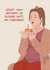 Funny 30th Birthday Card - Bridget Jones created by Jamie Lindsay