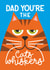 Cute Father's Day Card - You're The Cats Whiskers created by Atwood & Atwood