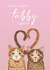 We Are Meant Tabby Together Romantic Cat Anniversary Card For Significant Other created by Toff London